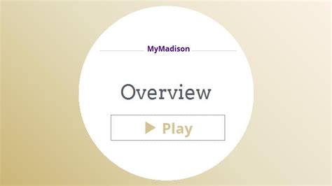 MyMadison Overview